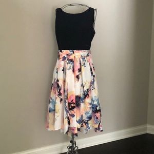 High-low spring dress